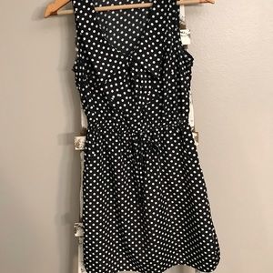 Vintage style polka-dot dress